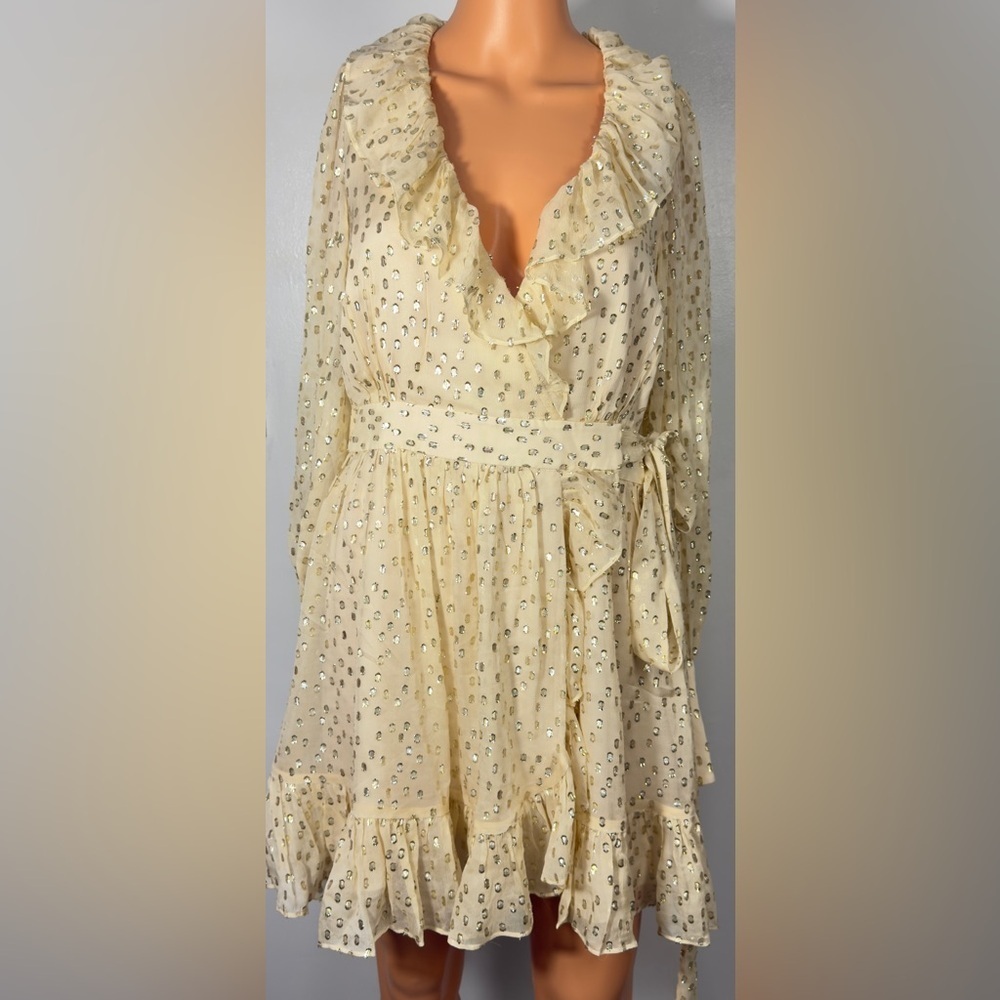 Zimmermann Cream Long Sleeve Dress - Picture 5 of 16